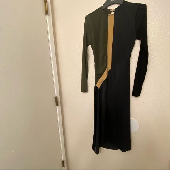 Revolution Tenth House dance costume ORBIT | BLACK/OLIVE GREEN TH23138 MA adult - Picture 2 of 13